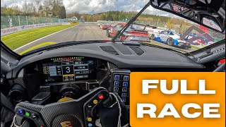 EPIC Onboard Race in Porsche Cup at SpaFrancorchamps [upl. by Atteuqahs]