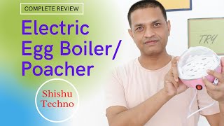 electric egg boiler  egg poacher  review [upl. by Enahsed]