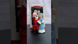 Handwarming Present Mr and Mrs Claus Hallmark Christmas Ornament available at treasuretiquecom [upl. by Malchus]