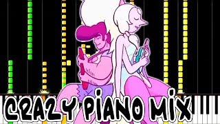 Crazy Piano Mix INDEPENDENT TOGETHER Steven Universe [upl. by Anoed]