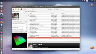 Audacious Qt audio player 36a1 on Ubuntu 1504 [upl. by Duck]
