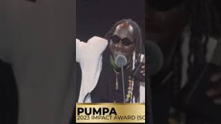 St Croixs Pumpa wins Impact Award at 2024 Caribbean Music Awards [upl. by Aeneus]