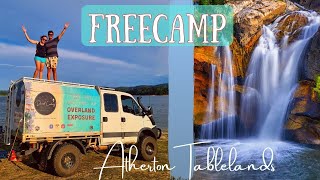 Atherton Tablelands Pt 3 Lakeside Free Camp  Drivein Movies Camp  Coffee Plantation  Waterfalls [upl. by Devaney]