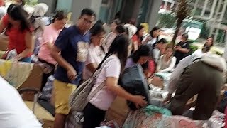 Doctolero Five is live Filipina Domestic Helpers packing their things to send in The Phlippines [upl. by Asert]