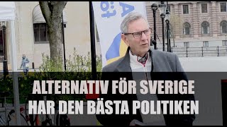 Roger Richthoff och Gustav Kasselstrand AfS talar utanför Rosenbad 9 maj 2024 [upl. by Ferris]