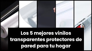 VINILO TRANSPARENTE PROTECTOR PARED [upl. by Pru]