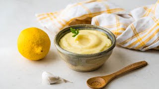 Homemade Garlic Aioli Recipe [upl. by Yerok]