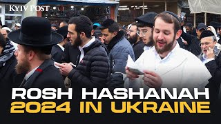 Jewish New Year Ukraine Sees Record Number of Hasidic Pilgrims Despite the War [upl. by Nido]