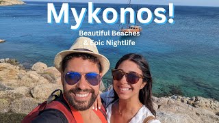 Mykonos Vibes Beautiful Beaches Epic Nightlife amp Amazing Sights [upl. by Kennie182]