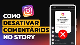 Como DESATIVAR COMENTÁRIOS PÚBLICOS nos STORIES do INSTAGRAM [upl. by Basil801]