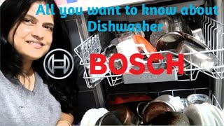 BOSCH Dishwasher Installation Full Demo and Review All You Want to Know About Dishwasher SujataG [upl. by Mckeon]