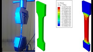 Learning Abaqus 1 Simulating Tensile Test in Abaqus step by step abaqus abaqustutorial tutorial [upl. by Posner]