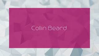 Collin Beard  appearance [upl. by Tahpos158]