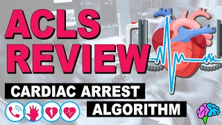 Cardiac Arrest  ACLS Review [upl. by Slaughter]