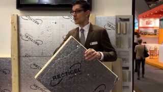 Eternit Cedral Click Batibouw 2015 demonstration [upl. by Eilrebmik]