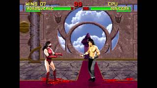 Mortal Kombat 2 Mugen Hornbuckle playthrough [upl. by Cyprus]