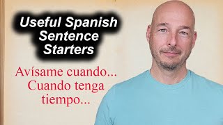 Using the Spanish Subjunctive with Time Expressions [upl. by Gittel]