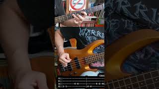 APHRODITE  No regrets BASS cover TABS [upl. by Lucien]