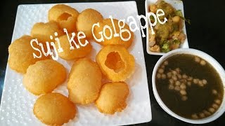 Perfect Homemade Suji Ke Golgappe Recipe with Aami Puddina PaniPanipuriChaat by Somyaskitchen 262 [upl. by Aisiram746]