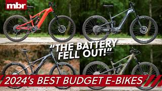 Best Budget Electric Mountain Bikes  Decathlon vs Giant vs Polygon vs Yamaha [upl. by Akiemehs964]