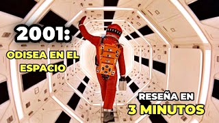 2001 Una Odisea En El Espacio  Reseña en 3 minutos 2001aspaceodyssey 2001unaodiseaenelespacio [upl. by Kenwrick798]