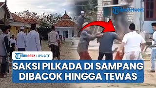 Detikdetik Pembacokan Saksi Pilkada di Sampang Bermula saat Rombongan Cabup Diadang Warga [upl. by Htirehc]