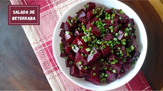 SALADA DE BETERRABA COZIDA EM APENAS 2 MINUTOS [upl. by Quinby]