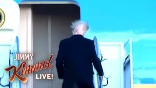 Hair Stylists React to Trump’s Hair Flapping in the Wind [upl. by Sou]