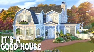 Its A Good House  The Sims 4 Speed Build [upl. by Gerc]