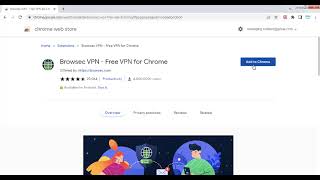 How to Install Browsec VPN Extension in Google Chrome [upl. by Donia]