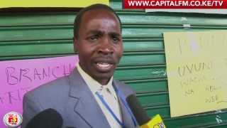 Tuskys stores shut as workers strike over pay [upl. by Stannwood]