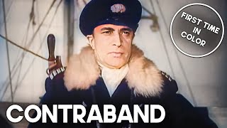 Contraband  COLORIZED  Full Classic Movie [upl. by Nared]