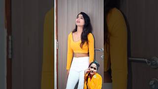 Nibbi ka karwa chauth😛angelraikarwachauth trendingshortsvideo YouTube reactionreaction [upl. by Adekam]