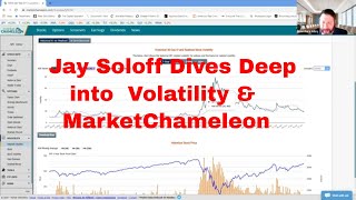 Market Volatility and Tools to use within MarketChameleon to Identify Trades [upl. by Ripleigh]