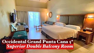 Occidental Grand Punta Cana 5Standard Superior Double Room Full Review [upl. by Gurevich437]