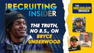 Michigan Recruiting Insider  The truth no BS on Bryce Underwood [upl. by Ware]