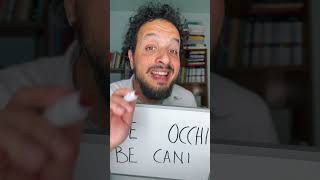 BEI o BEGLI italiano grammatica articoli occhi bei begli [upl. by Sarad]