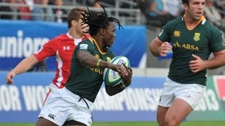 JWC 2013 South Africa v Wales [upl. by Arimahs854]