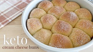 Keto Cream Cheese Buns [upl. by Ydnew260]