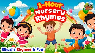 NON STOP NURSERY RHYMES  1 HOUR  Best Kids Songs amp Rhymes Collection [upl. by Oler]