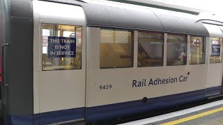 1962ts RAT Train Calls At Roding Valley Station  Look Inside [upl. by Akiram]