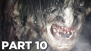 RESIDENT EVIL 8 VILLAGE Walkthrough Gameplay Part 10  ARMORED LYCAN FULL GAME [upl. by Katrine]