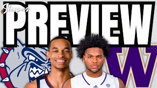 Gonzaga vs Washington Preview and Prediction [upl. by Templa483]