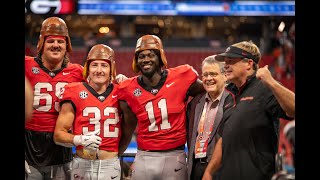 Carson Beck and Jalon Walker speak after Georgia secures W against Clemson [upl. by Ashley]