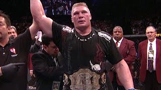 Brock Lesnar Claims Title with Dominant TKO Finish  Crowning Moment 👑 [upl. by Marquez919]