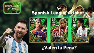 eFootball 2024 Nuevas Cartas Épicas quotSpanish League Attackersquot ¿Valen la Pena ⌚ [upl. by Arocahs3]