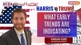 US Election Results  What Early Trends Are Indicating  Trump Vs Harris  NewsX [upl. by Gaultiero121]