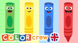 Toddler Learning Video  Color Crew  All Colours  BabyFirst Learn Colors ABCs Rhymes amp More ​ [upl. by Pages]