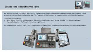 SINUMERIK Tutorial 1 Inbetriebnahme und Service  Einführung [upl. by Lucho442]