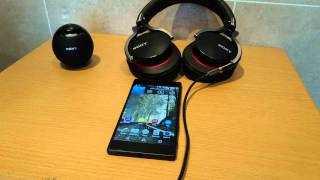 HiRes audio and more on the Sony Xperia Z5 [upl. by Pavkovic85]